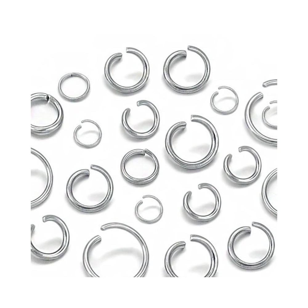 Anneau ouvert inox