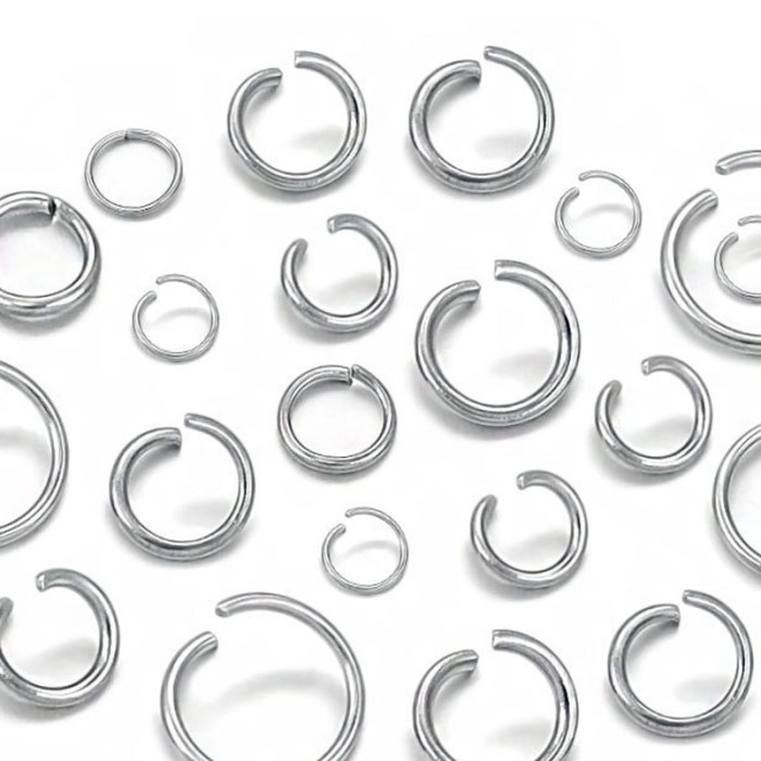 Anneau ouvert inox